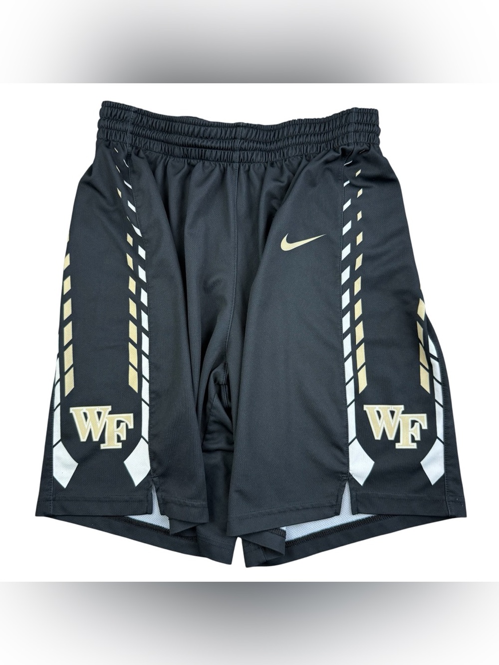 Nike Wake Forest TEAM ISSUED Demon Deacons Men’s Black Athletic Shorts size M